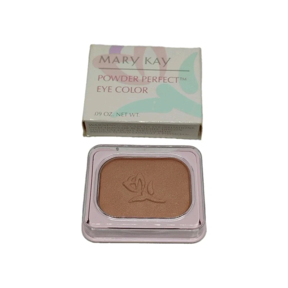 Vintage Mary Kay Powder Perfect Eye Color 3523 Apricot Cream NOS‎